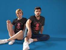 Pineapple Cross Bones Flock T-Shirt