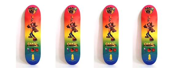 Why Crash Bandicoot Is Perfect For A Custom Skate Deck