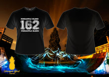 162 High School Logo Pineapple Blend Black T-Shirt