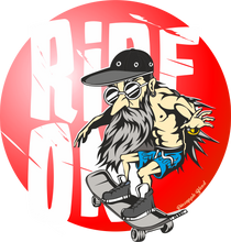 Ride On  Red circle Logo T-Shirt